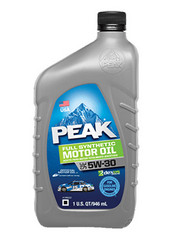 ������ �������� ����� Peak Full Synthetic Motor Oil 5W-30 (0,946�) ������������� P3MS576 � �������