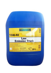 ������ �������� ����� Ravenol Low Emission Truck SAE 15W-40 (20�) new ����������� 4014835726024 � �������
