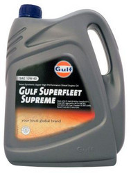 ������ �������� ����� Gulf Superfleet Supreme SAE 10W-40 (4�) ����������������� 8717154952070 � �������